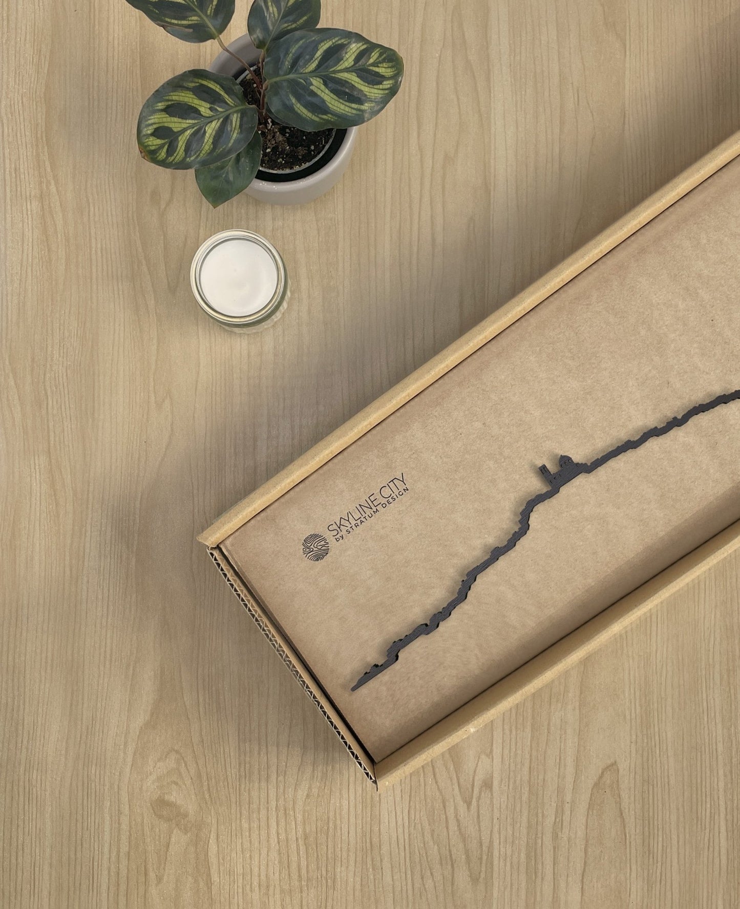 Skyline Altea skyline in wood - Skylinecity