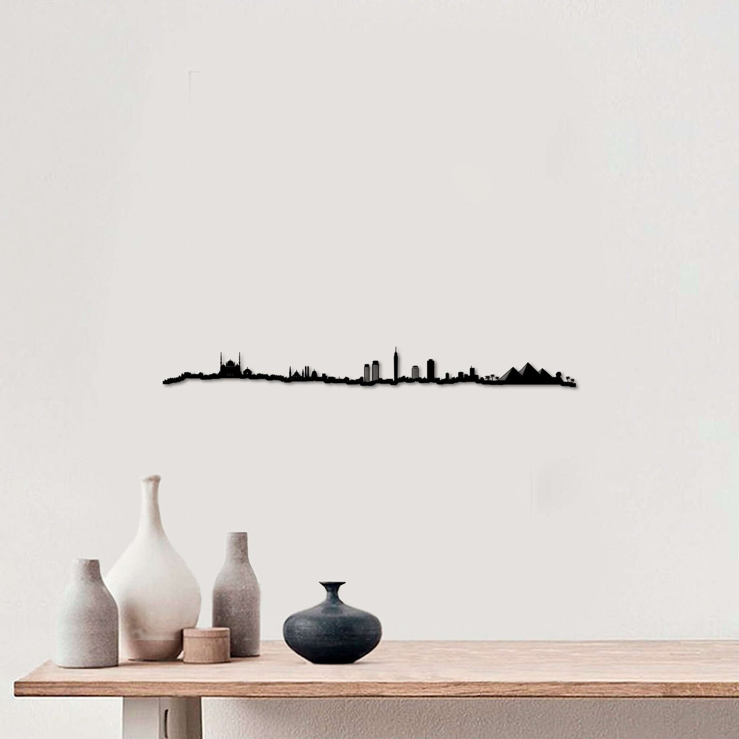 Skyline El Cairo - Egipto skyline in wood - Skylinecity