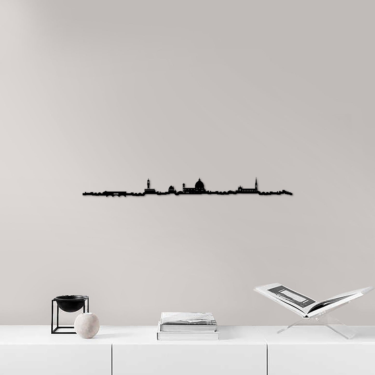 Skyline Florencia skyline in wood - Skylinecity