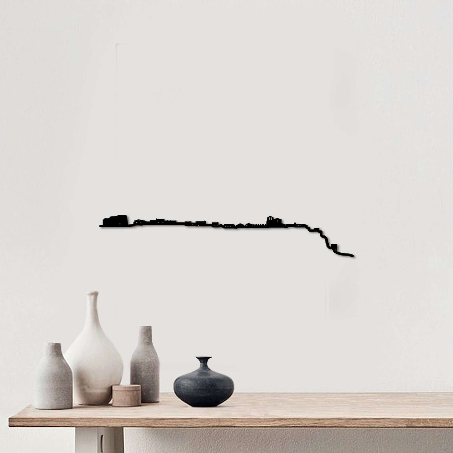 Skyline Rello skyline in wood - Skylinecity