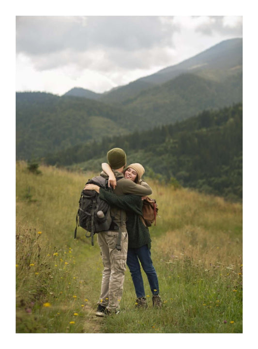 Tarjeta Dedicatoria Momentos skyline in wood - Skylinecity