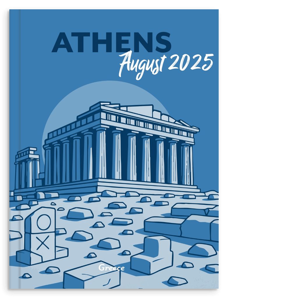 Tripbook – Álbum de viaje personalizado skyline in wood - Skylinecity