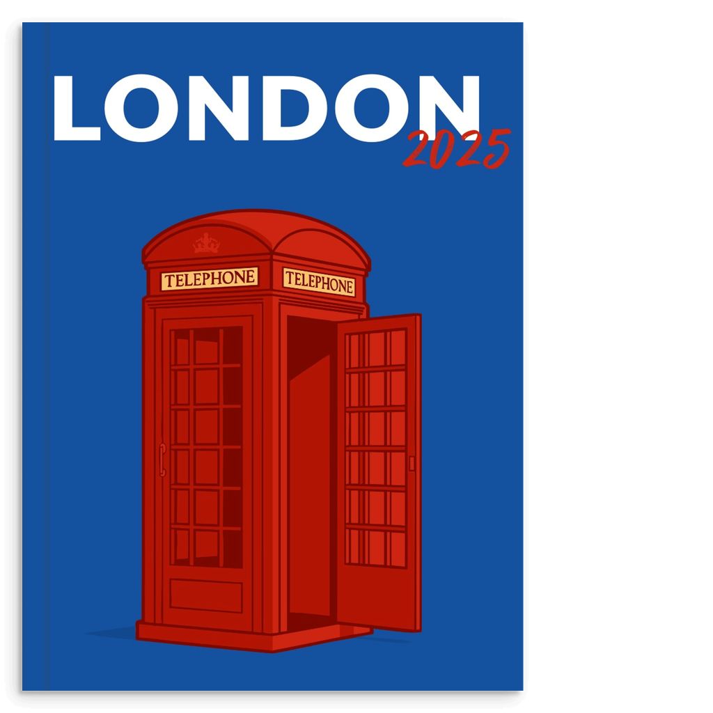 Tripbook United Kingdom – Álbum de viaje personalizado skyline in wood - Skylinecity