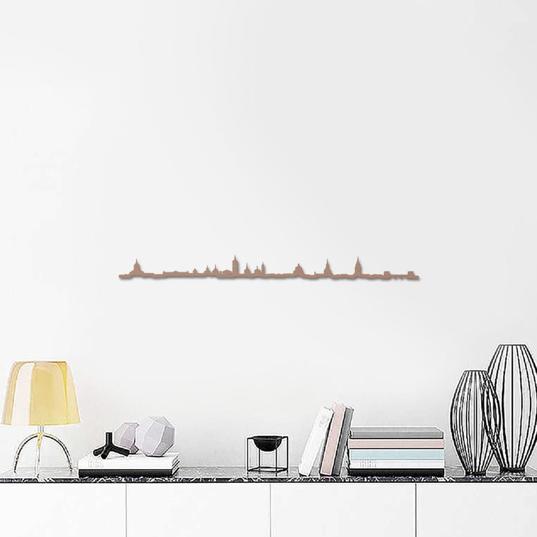 Skyline Alcalá de Henares skyline in wood - Skylinecity