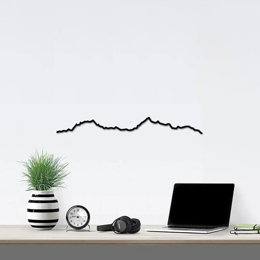 Skyline Alpes skyline in wood - Skylinecity