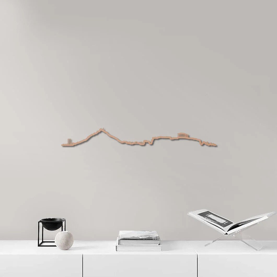 Skyline Atenas skyline in wood - Skylinecity