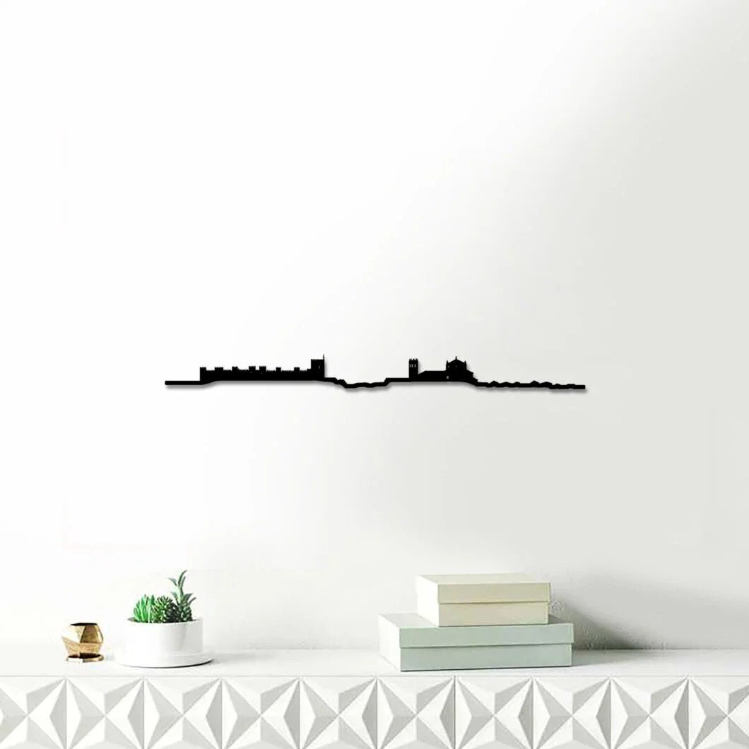 Skyline Baños de la Encina skyline in wood - Skylinecity