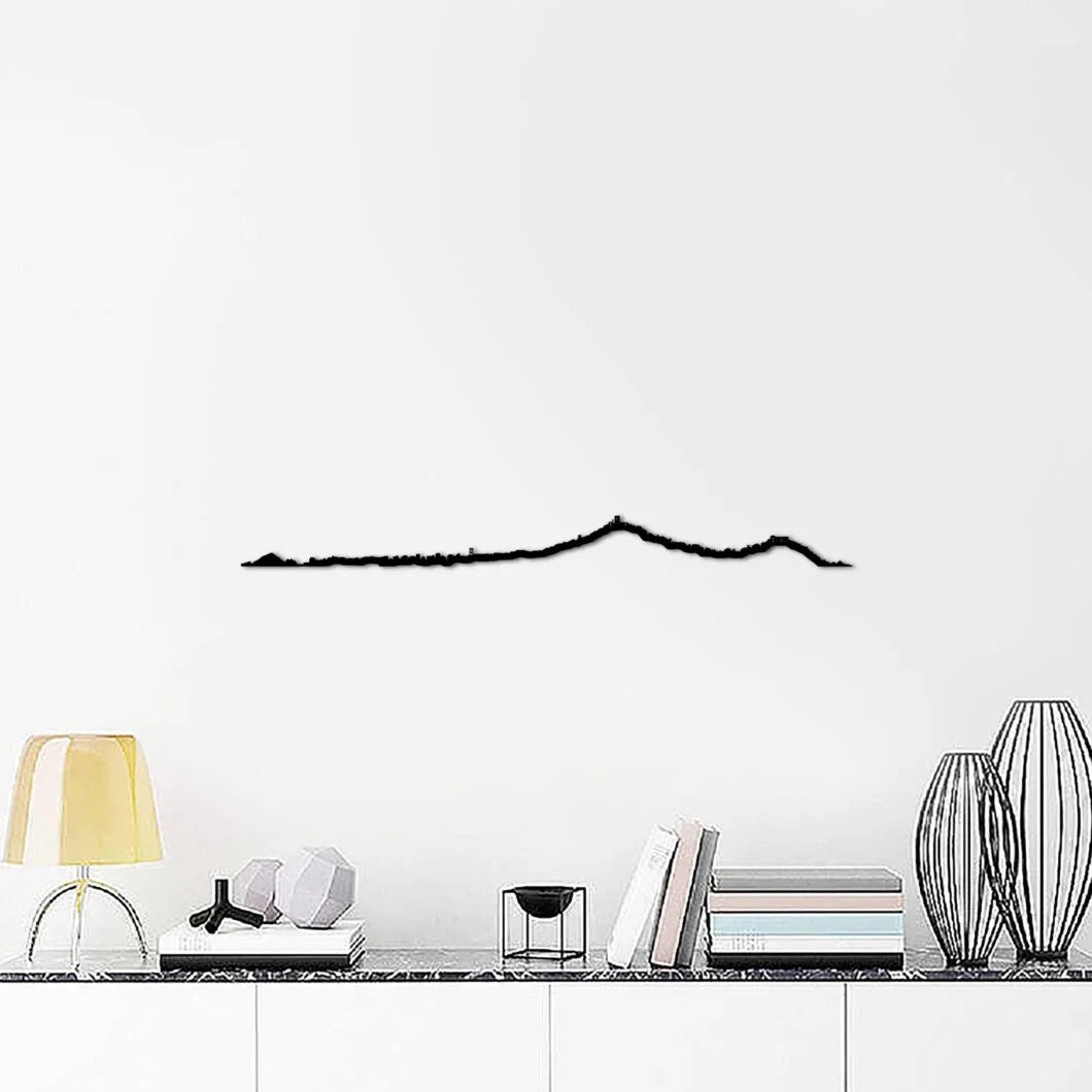 Skyline Blanes skyline in wood - Skylinecity