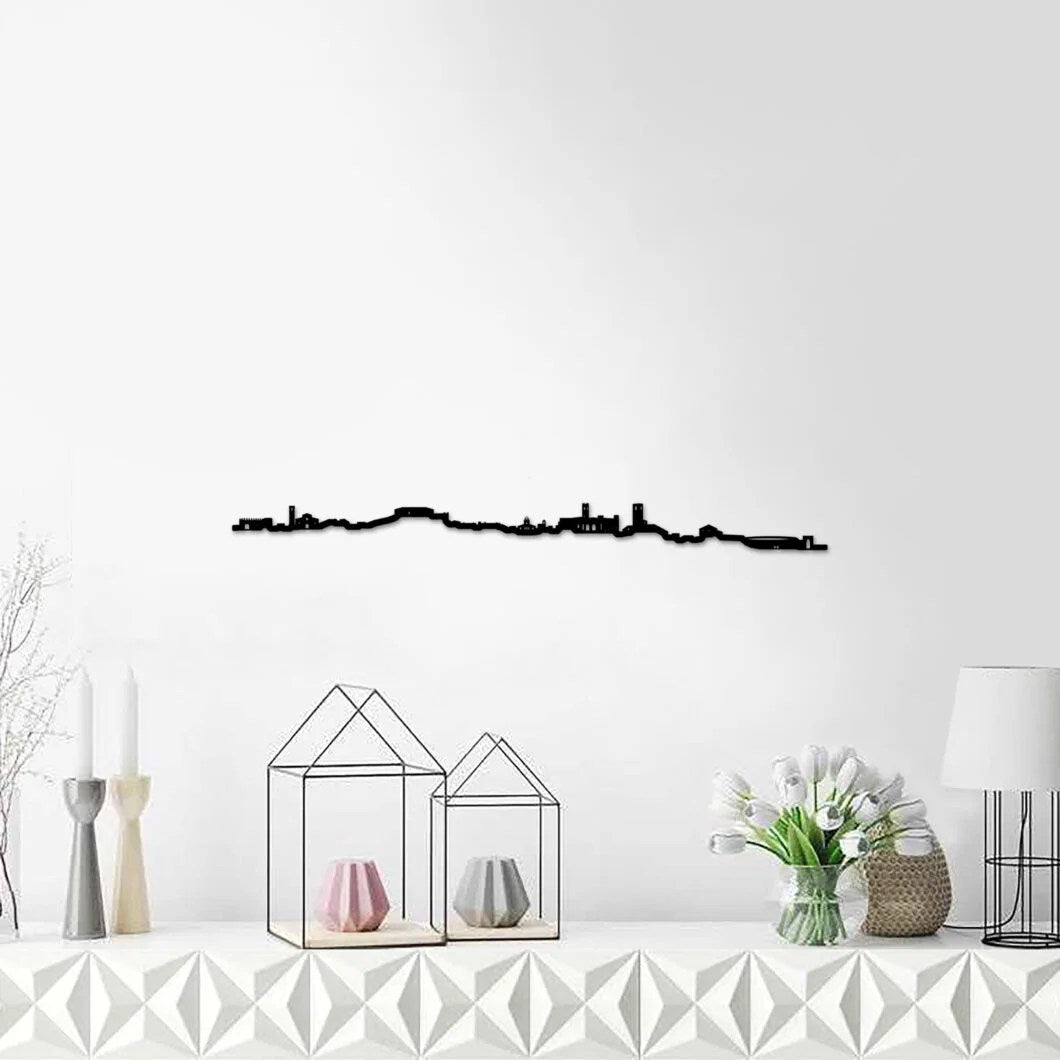 Skyline Brihuega skyline in wood - Skylinecity