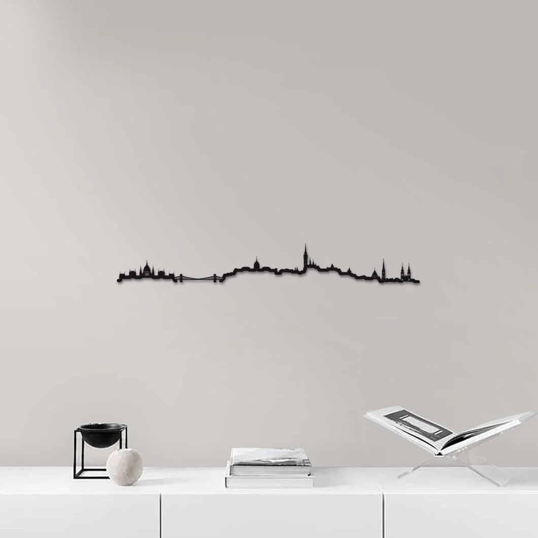 Skyline Budapest skyline in wood - Skylinecity