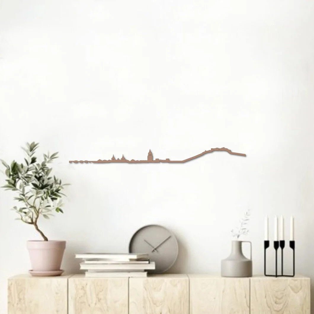 Skyline Burgo de Osma skyline in wood - Skylinecity