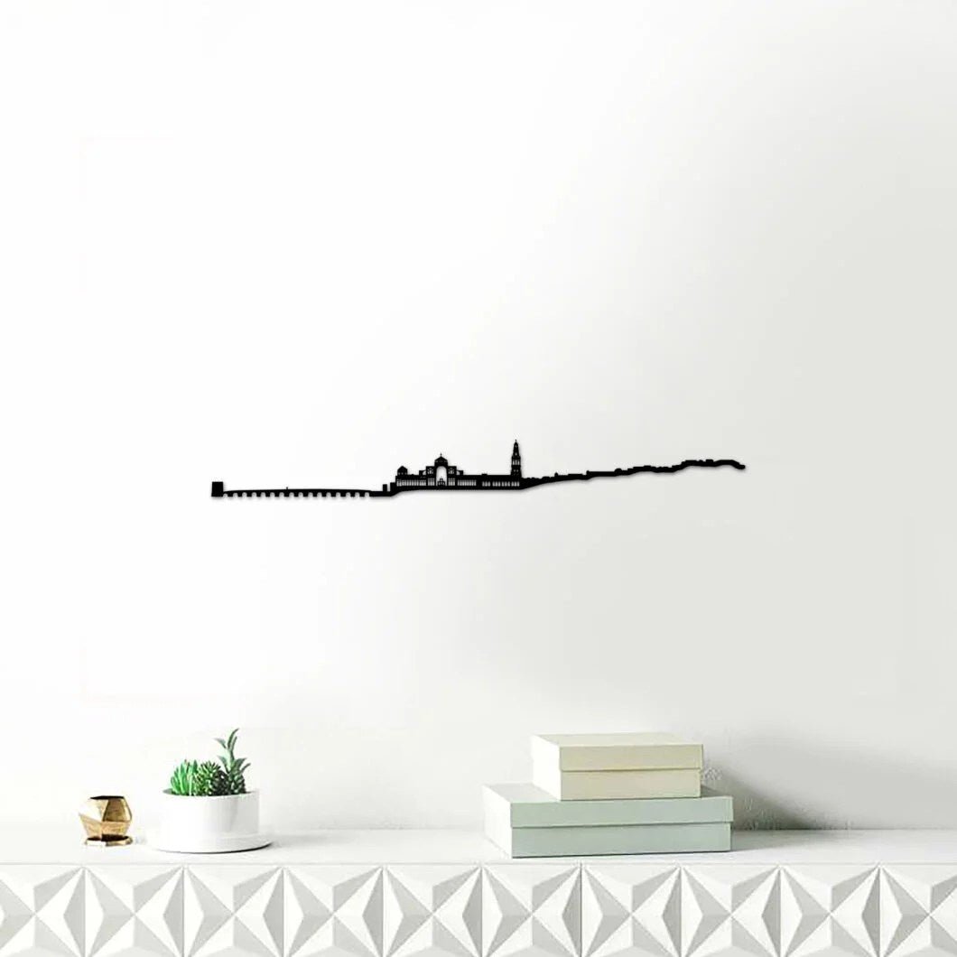 Skyline Córdoba skyline in wood - Skylinecity