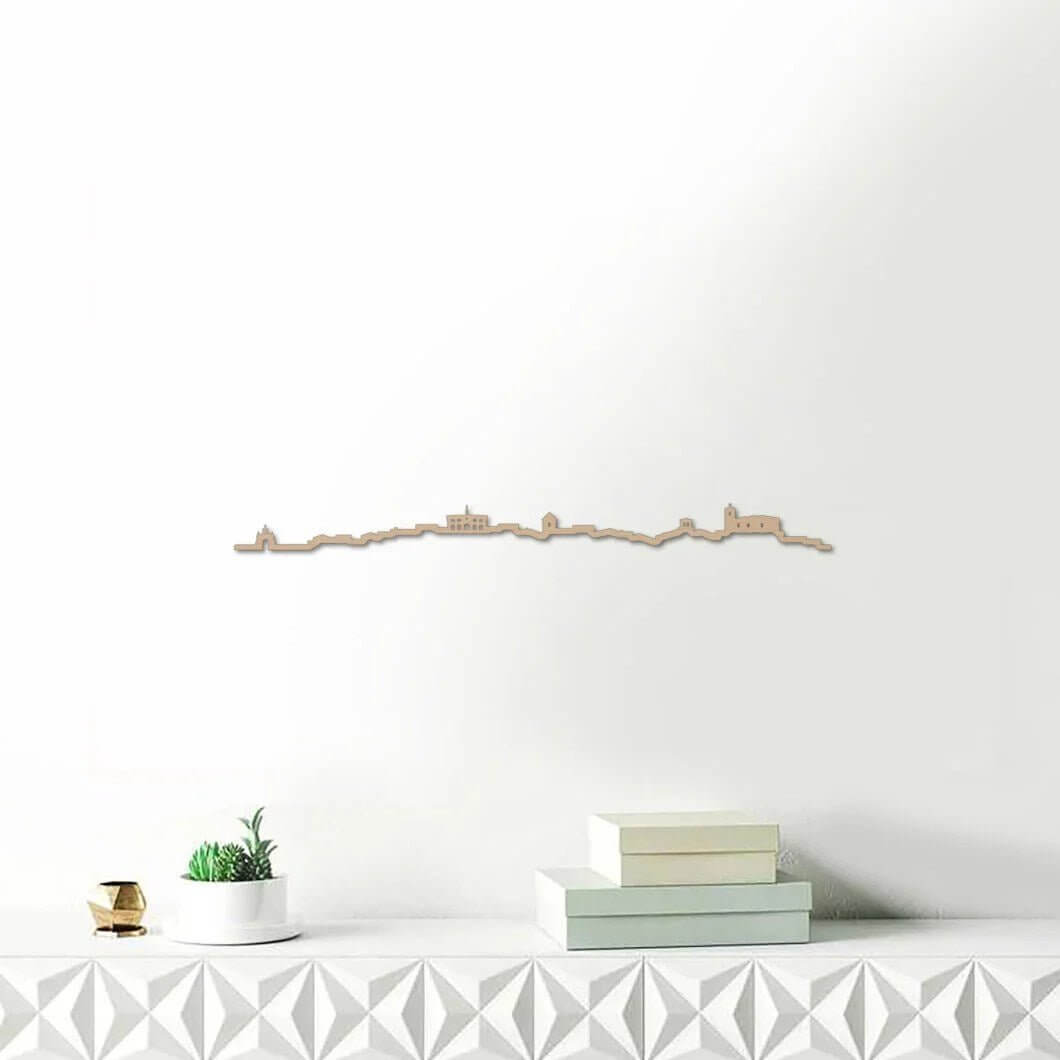 Skyline Covaleda skyline in wood - Skylinecity