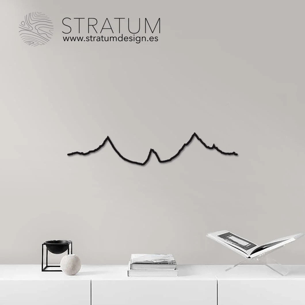 Skyline de Altimetrías personalizadas skyline in wood - Skylinecity