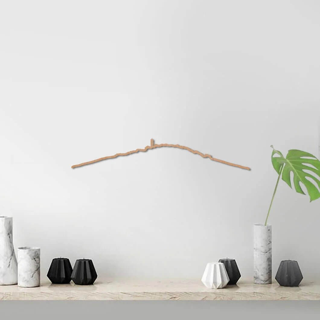 Skyline El Ballestar skyline in wood - Skylinecity