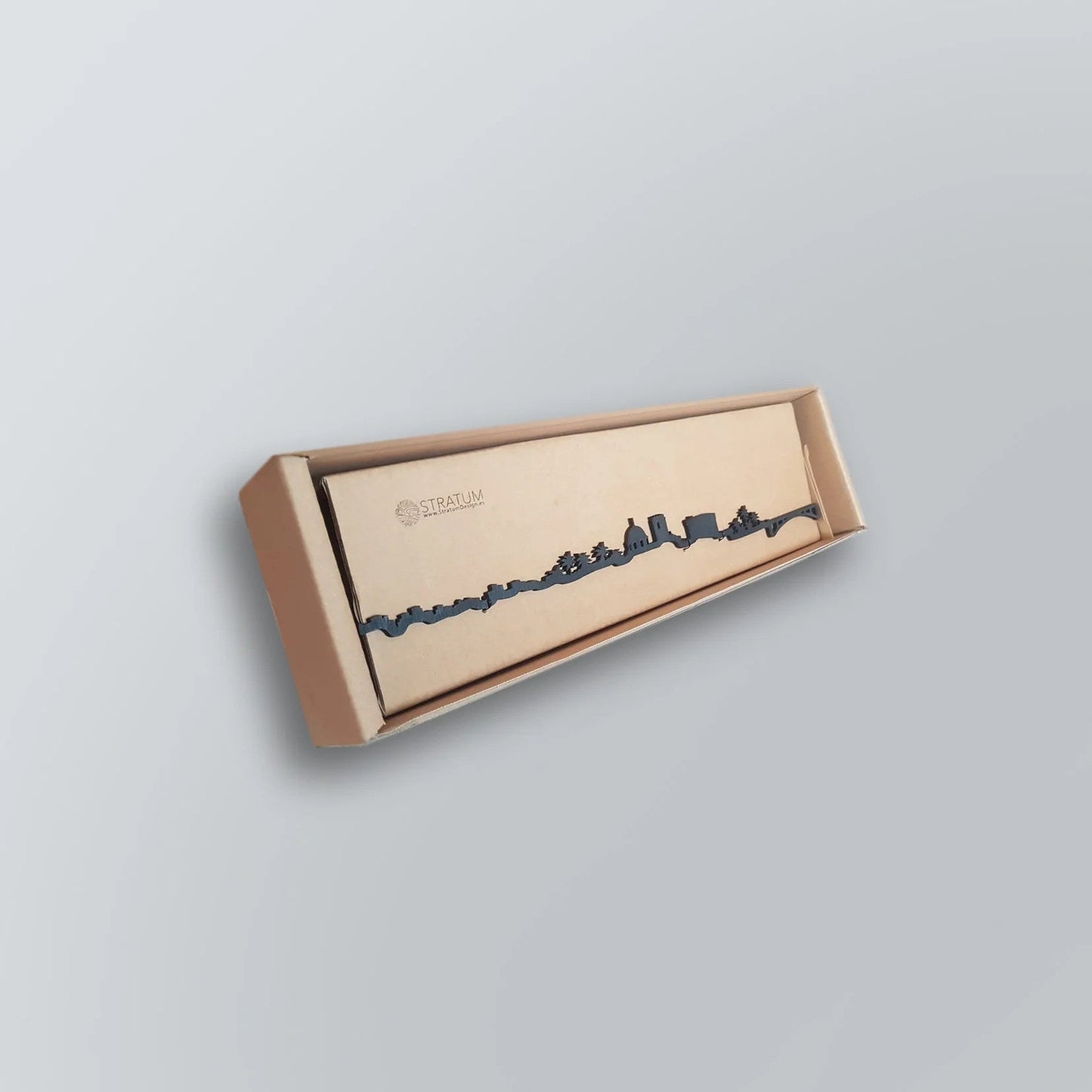 Skyline Elche skyline in wood - Skylinecity