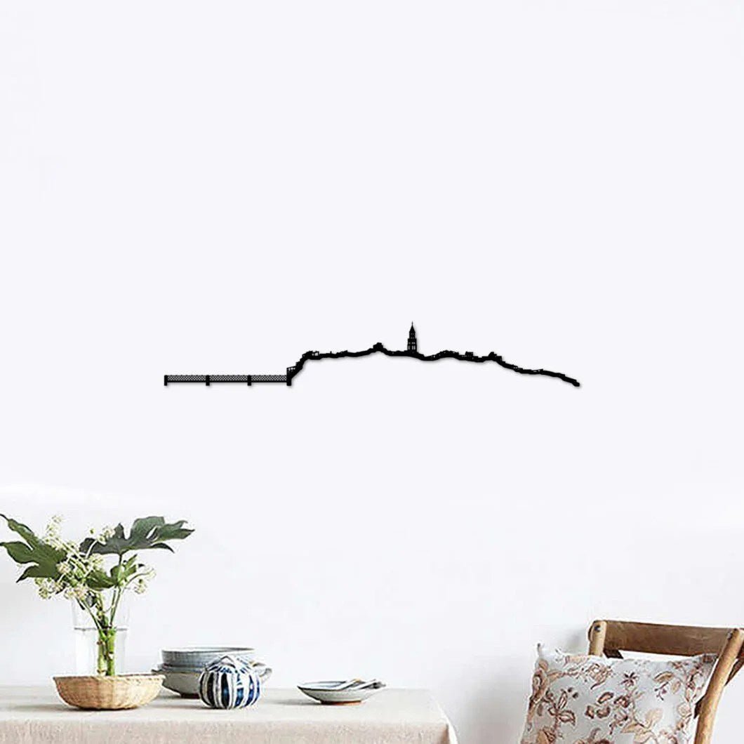 Skyline Fraga skyline in wood - Skylinecity