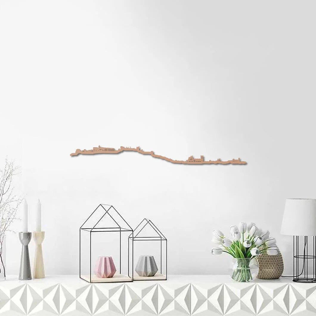 Skyline Granada skyline in wood - Skylinecity