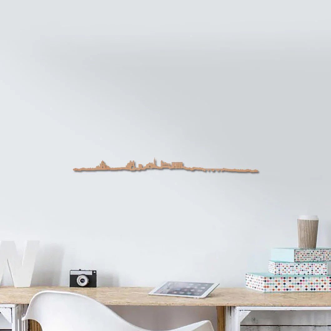 Skyline Guadalajara skyline in wood - Skylinecity