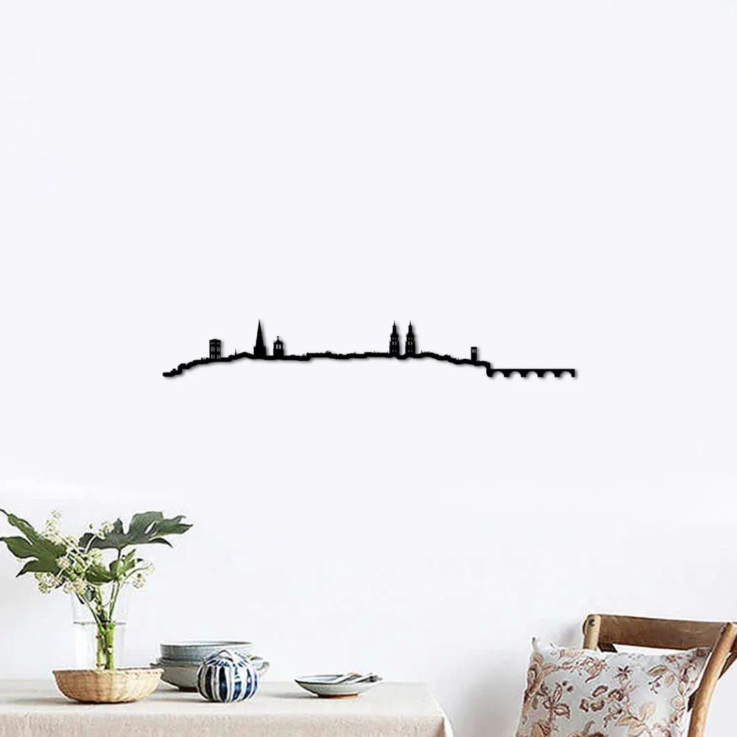 Skyline Logroño skyline in wood - Skylinecity