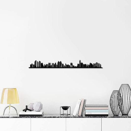 Skyline Panamá skyline in wood - Skylinecity