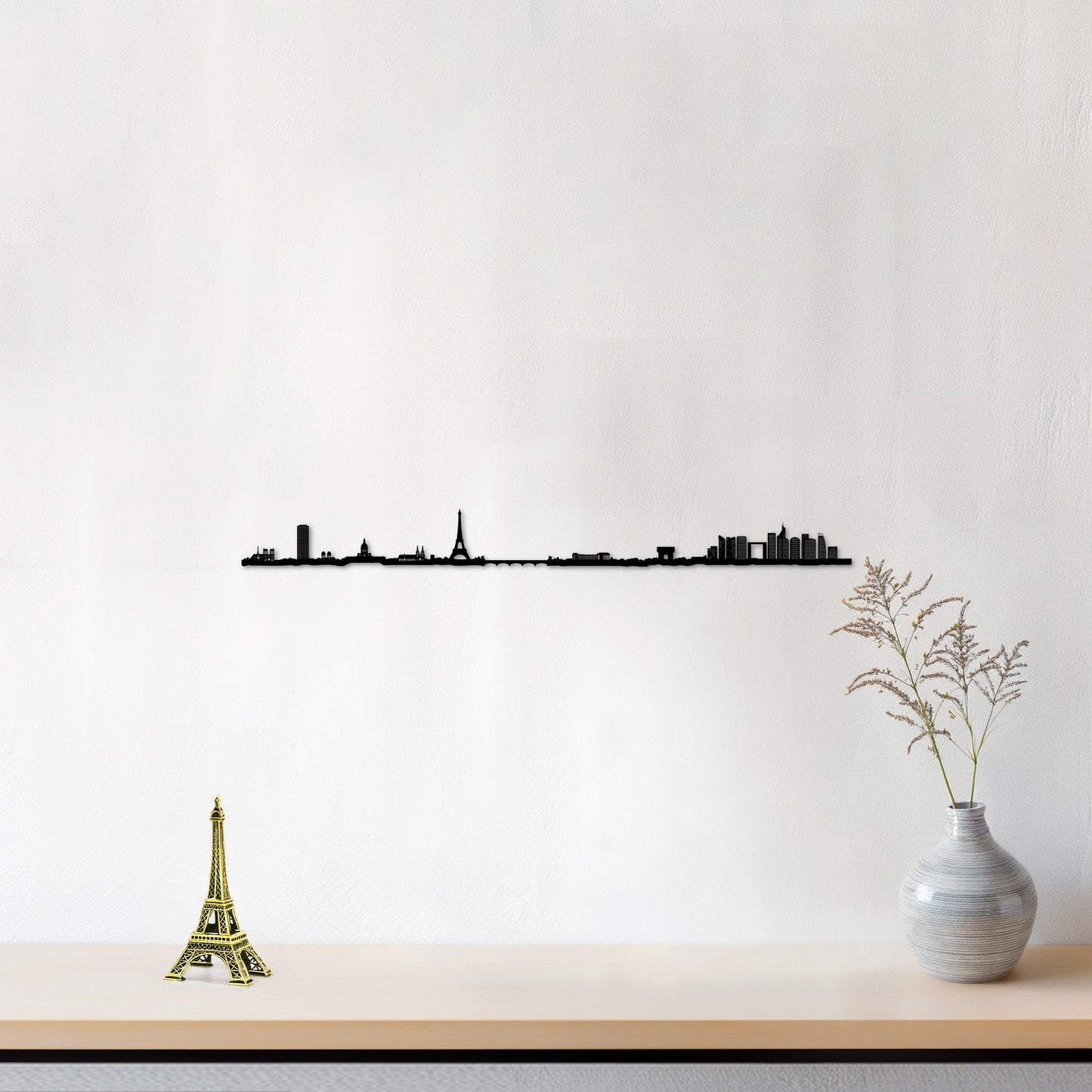 Skyline París skyline in wood - Skylinecity
