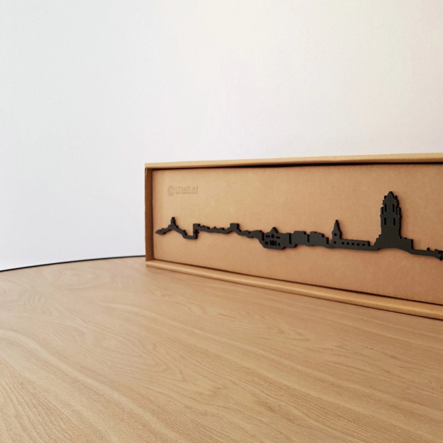 Skyline Reus skyline in wood - Skylinecity