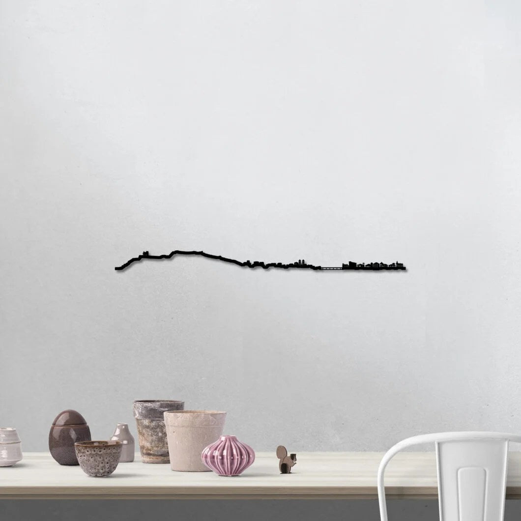 Skyline Ribadesella skyline in wood - Skylinecity