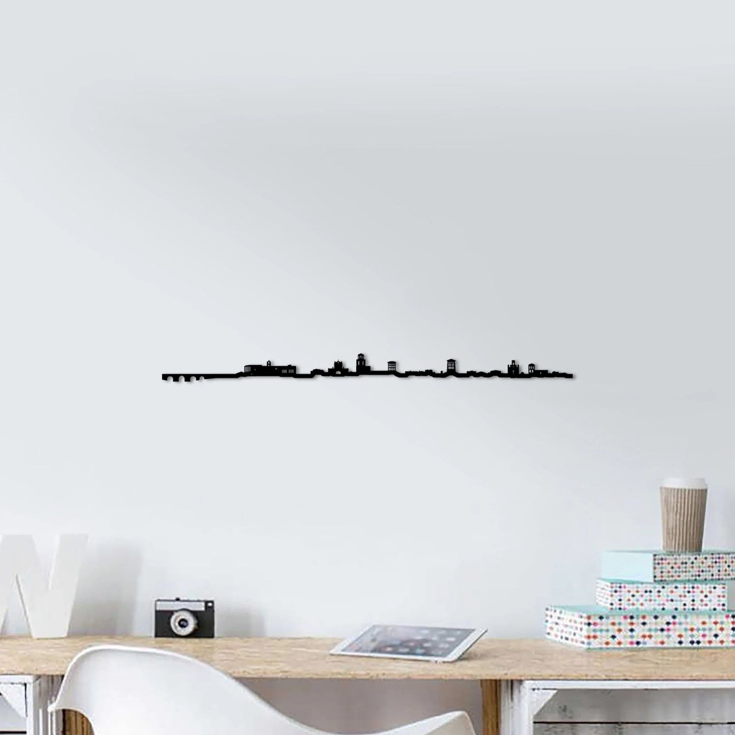 Skyline Sahagún skyline in wood - Skylinecity