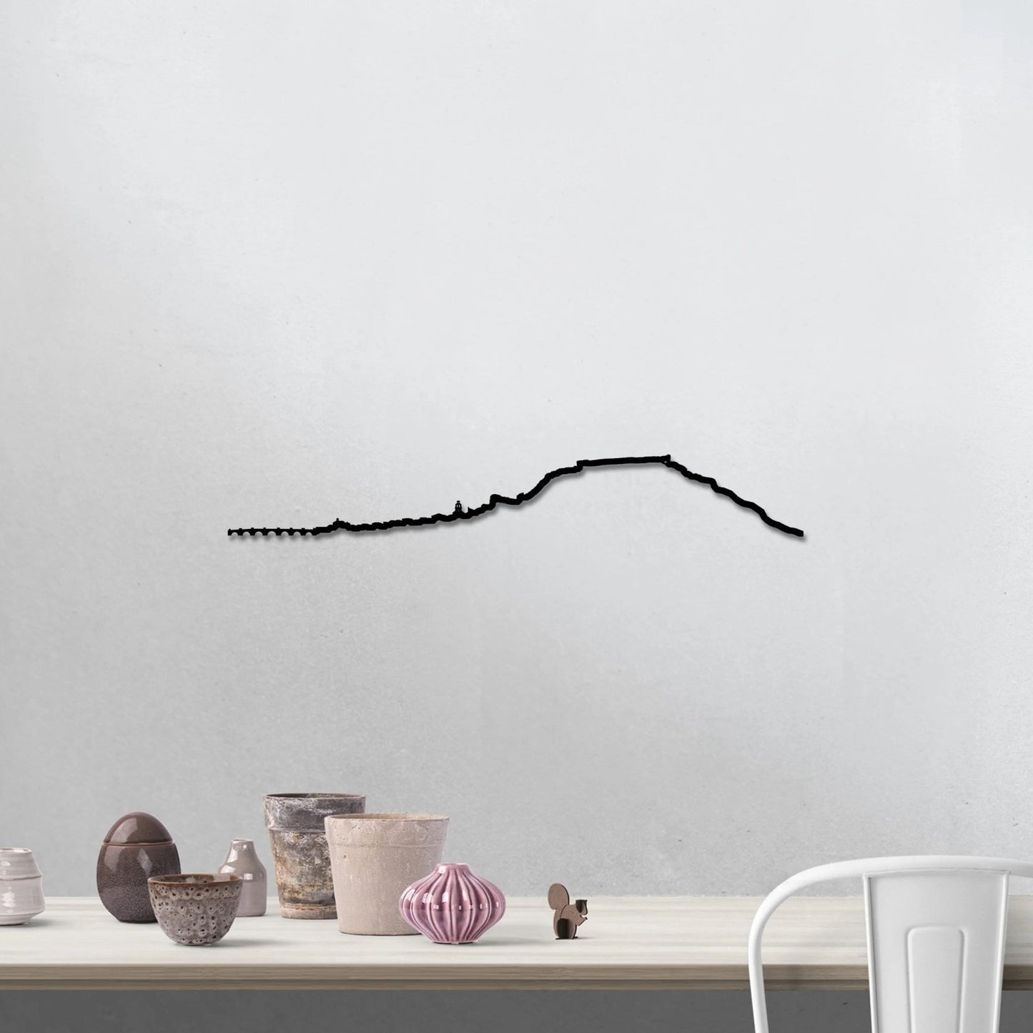 Skyline San Esteban de Gormaz skyline in wood - Skylinecity