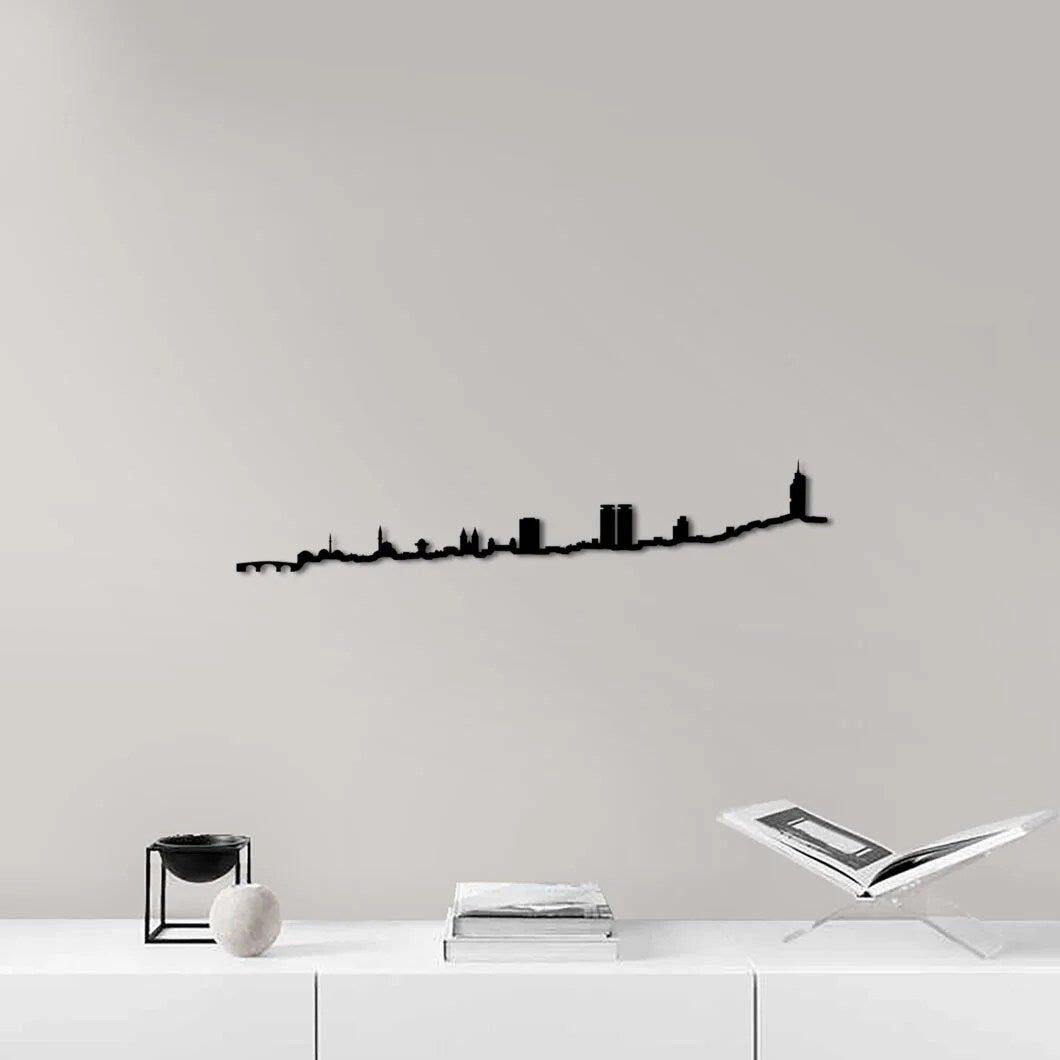 Skyline Sarajevo skyline in wood - Skylinecity