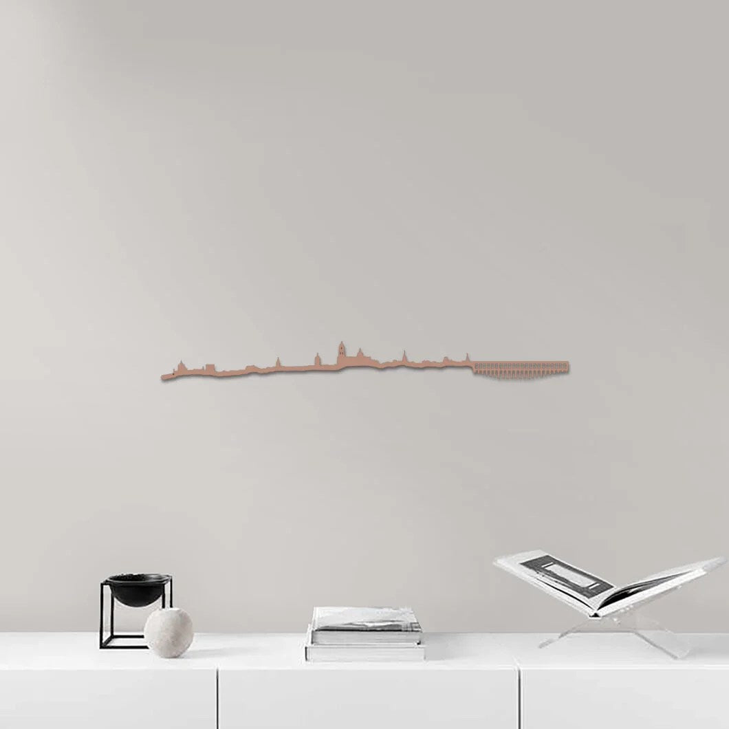 Skyline Segovia skyline in wood - Skylinecity