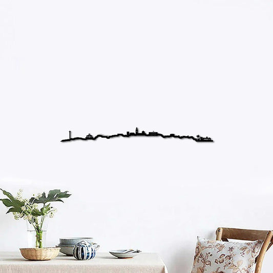 Skyline Torredembarra skyline in wood - Skylinecity