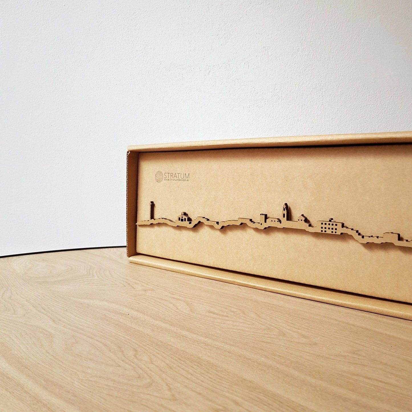 Skyline Torredembarra skyline in wood - Skylinecity