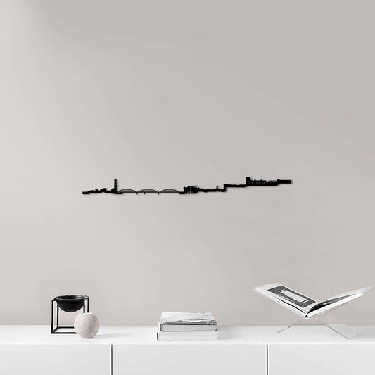 Skyline Tortosa skyline in wood - Skylinecity