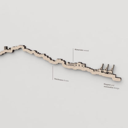 Vetado de la madera natural en el skyline Cartagena.