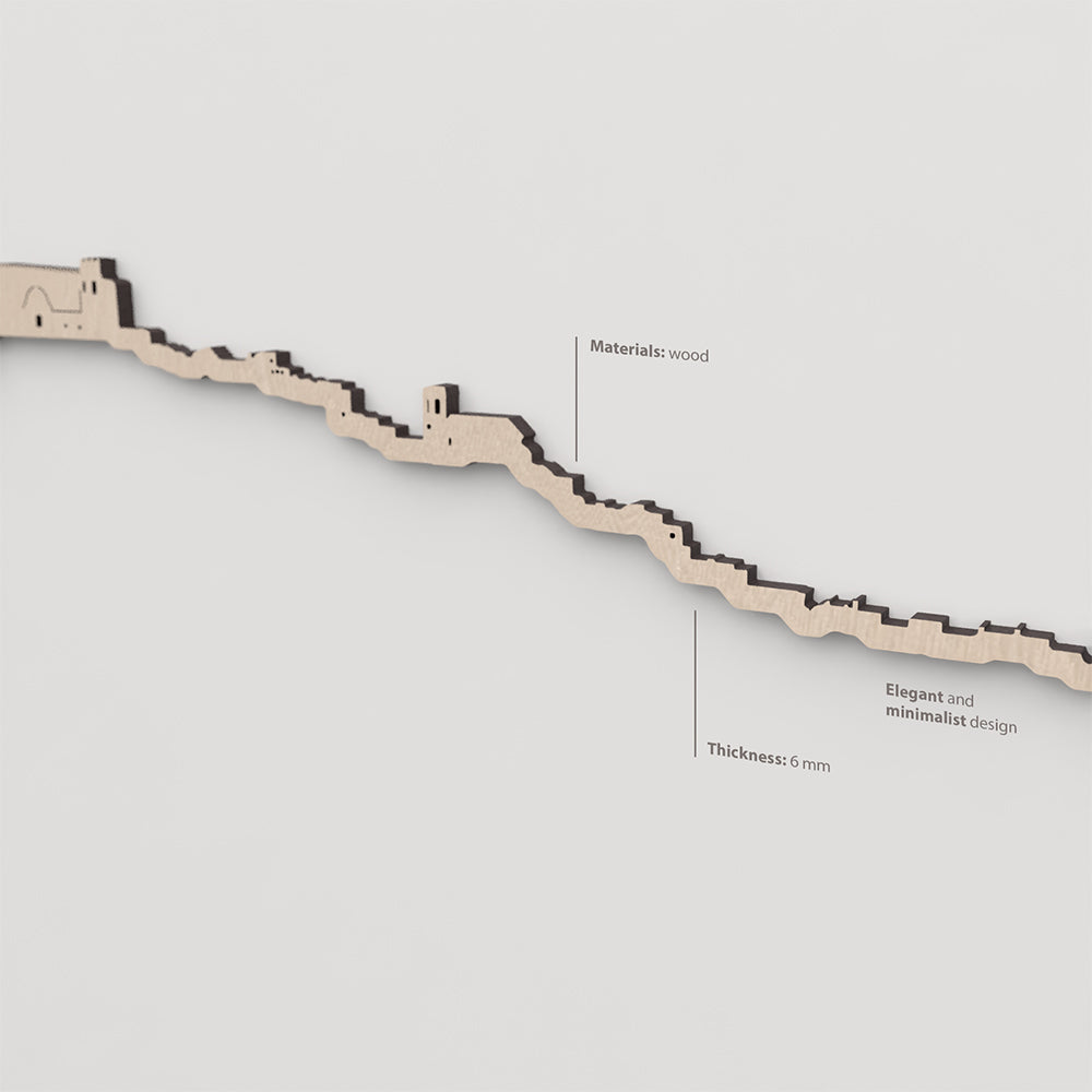 Vetado de la madera natural en el skyline Peñíscola.