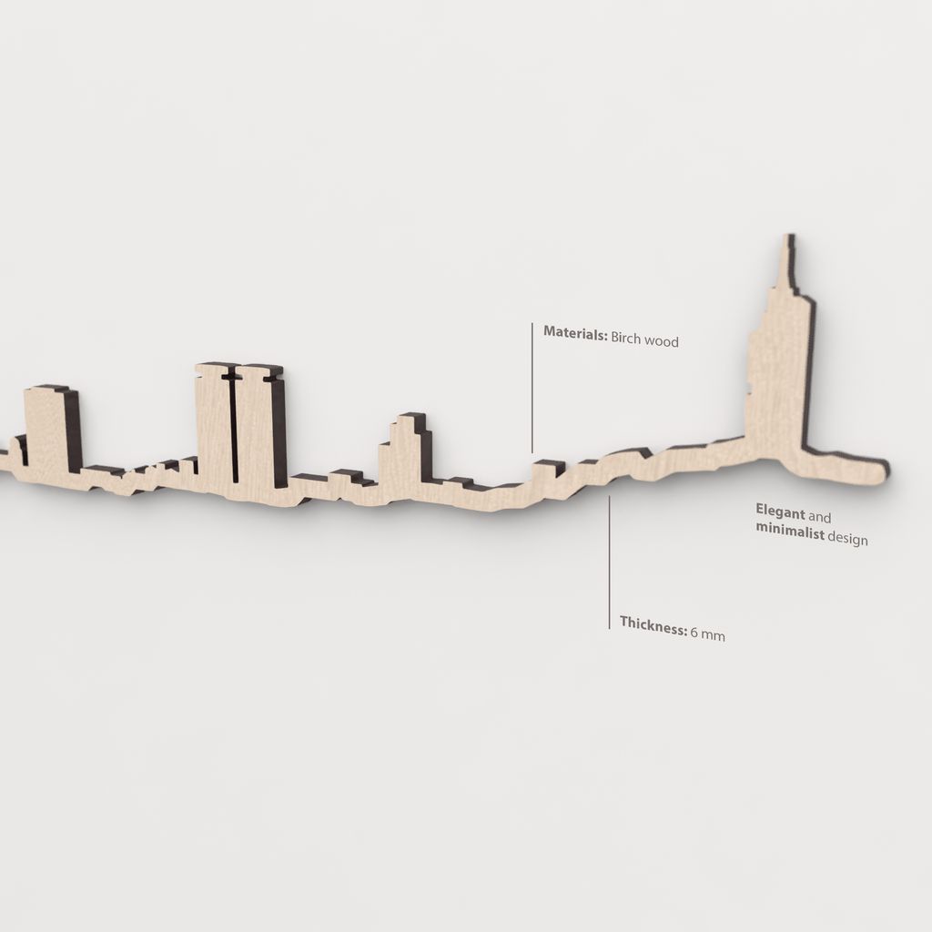 Vetado de la madera natural en el skyline Sarajevo.