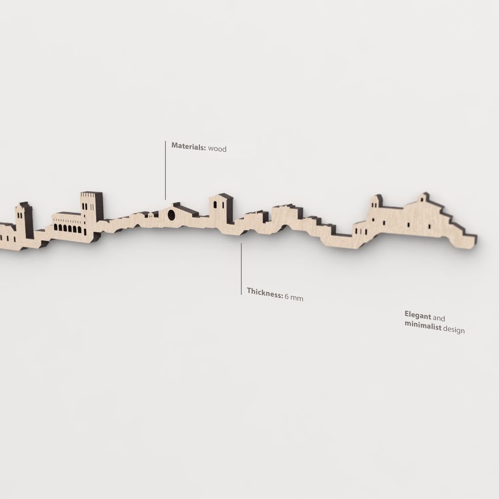 Textura y veta de la madera de abedul natural del skyline Soria.