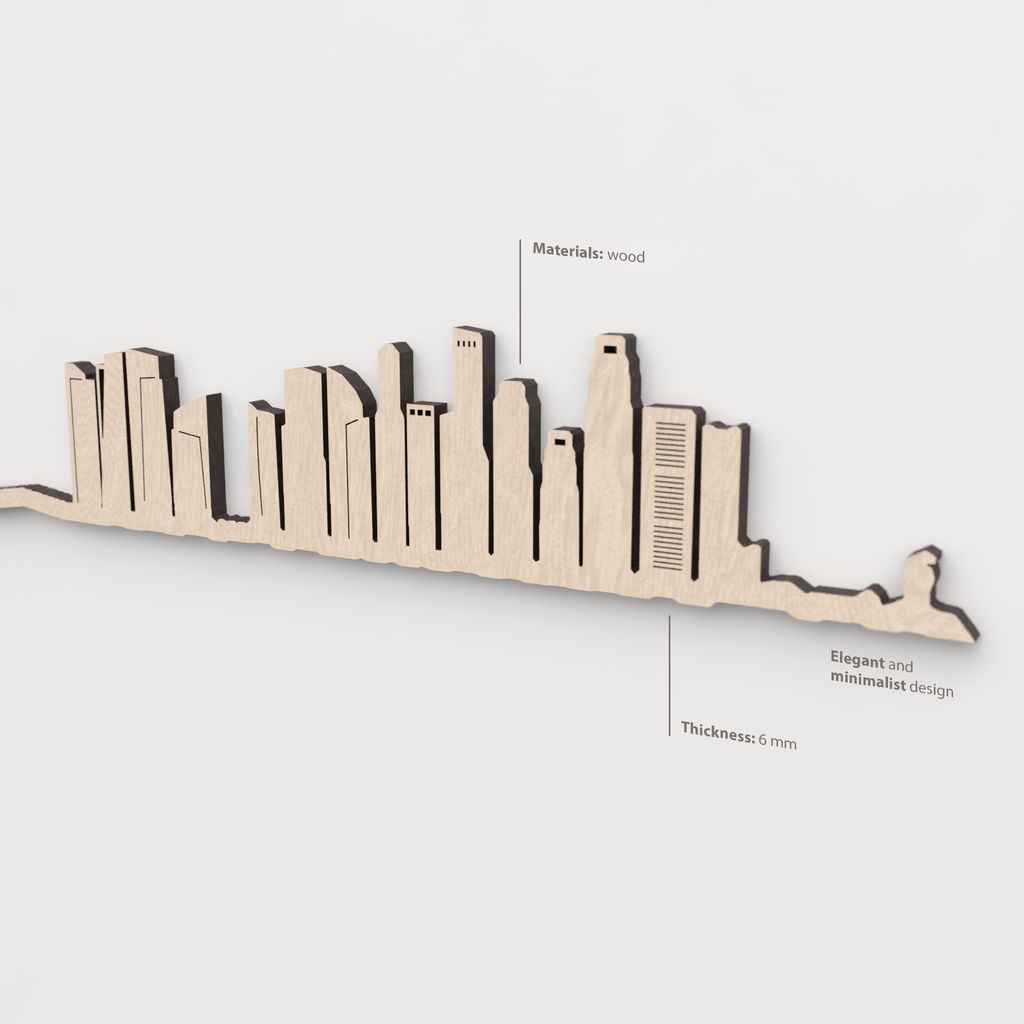Primer plano de Gardens by the Bay – Supertree Grove en la silueta de madera de Singapore.