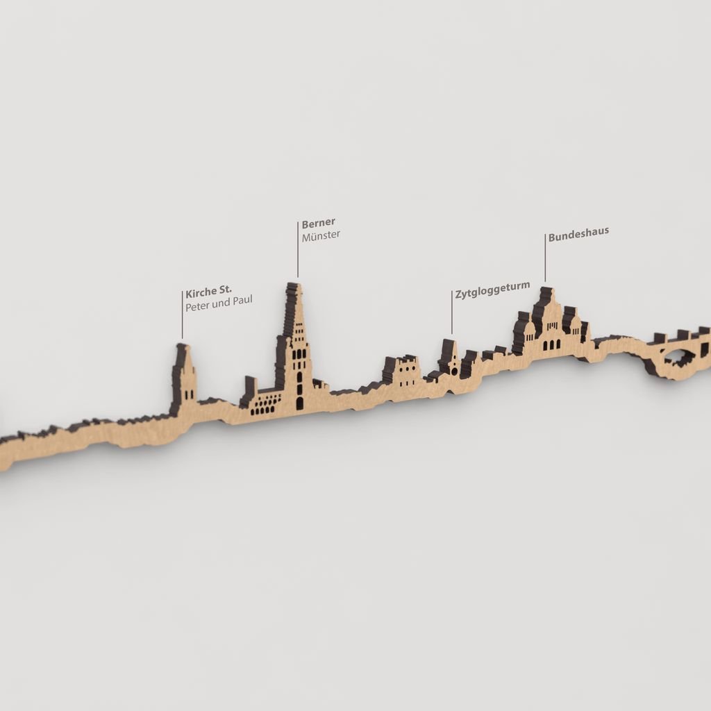 Vista detallada del Zytgloggeturm en el skyline de Berna color marrón.