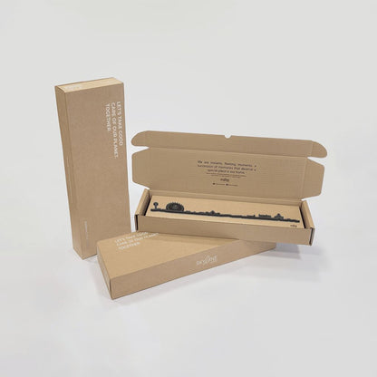 Skyline Albacete skyline in wood - Skylinecity