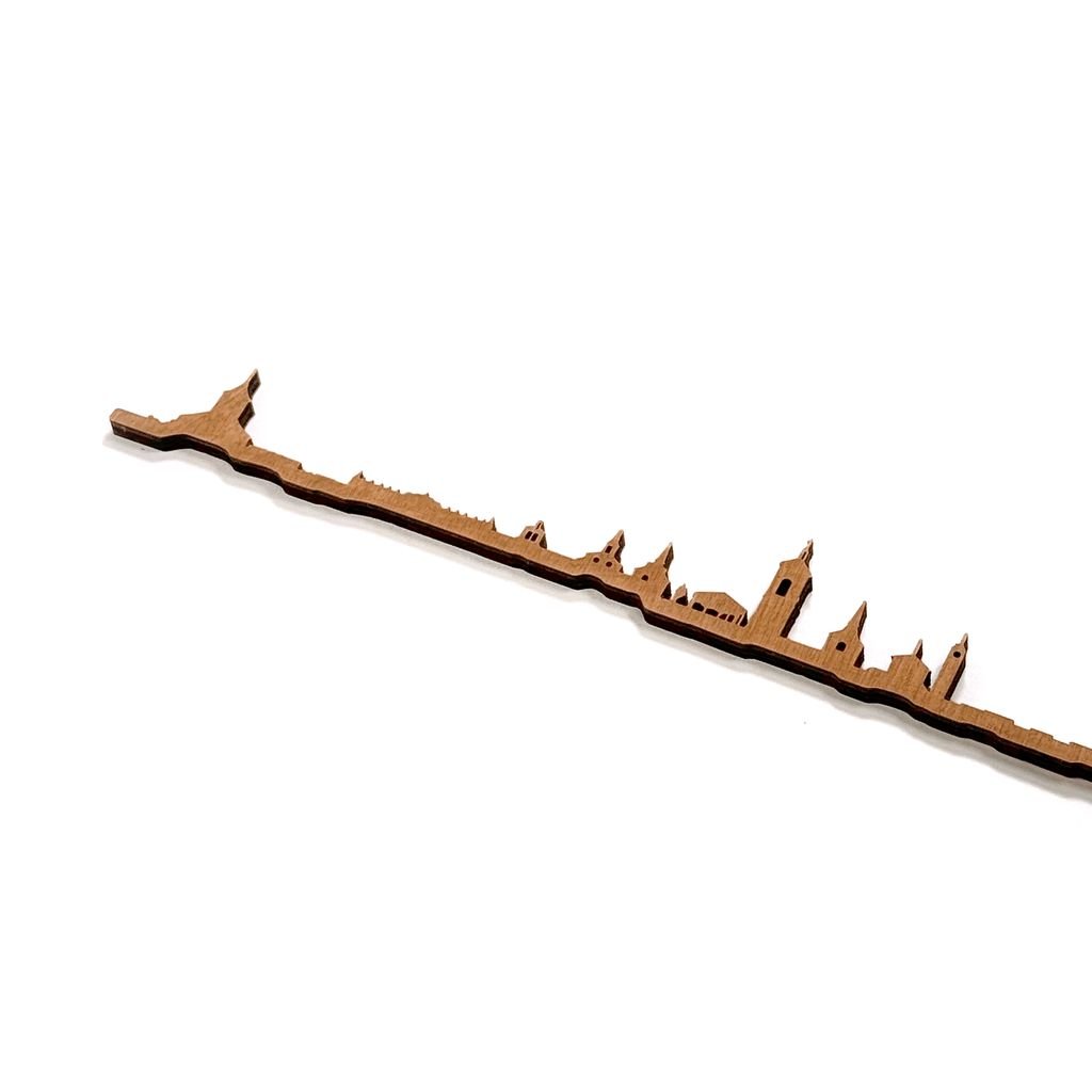 Skyline Alcalá de Henares skyline in wood - Skylinecity