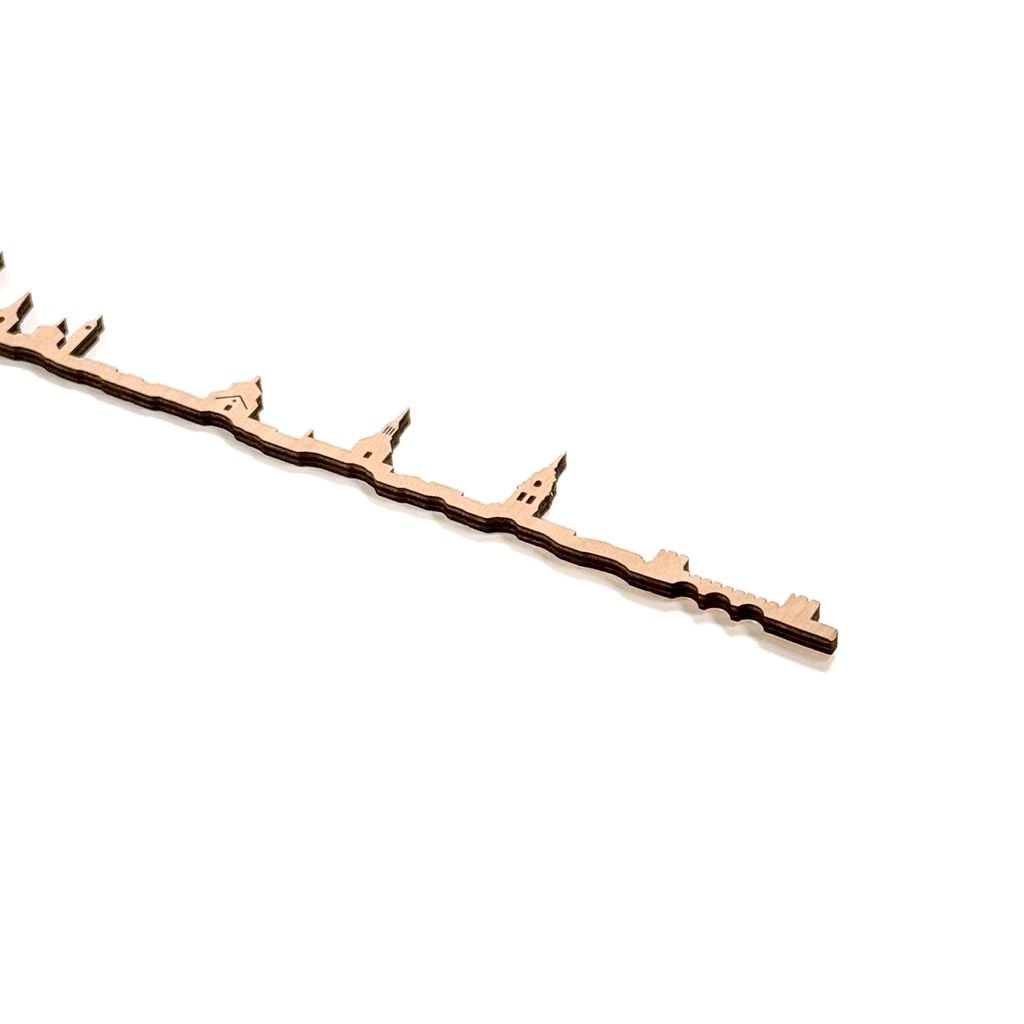 Skyline Alcalá de Henares skyline in wood - Skylinecity