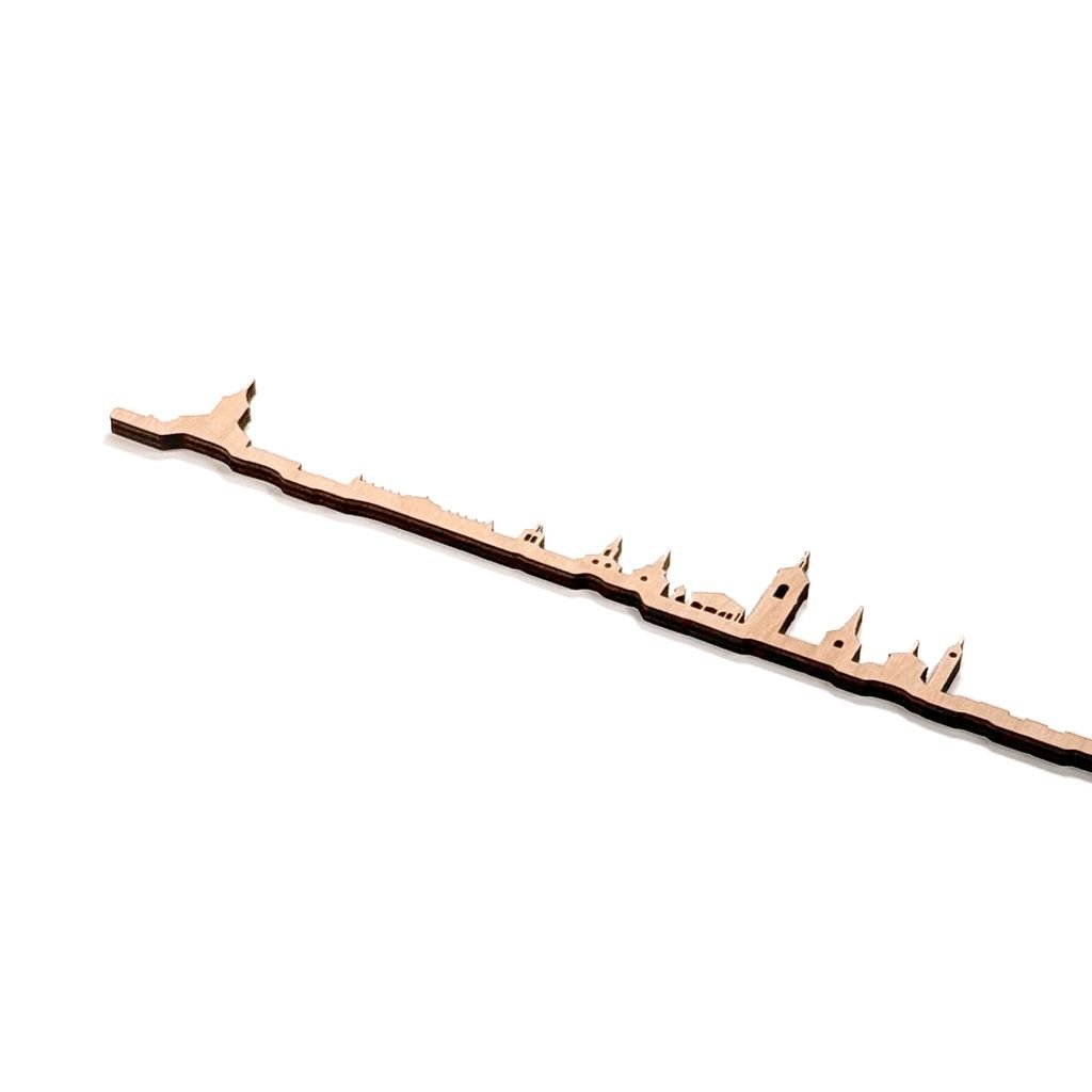 Skyline Alcalá de Henares skyline in wood - Skylinecity