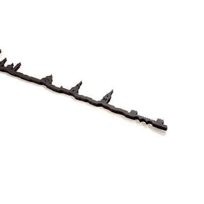 Skyline Alcalá de Henares skyline in wood - Skylinecity