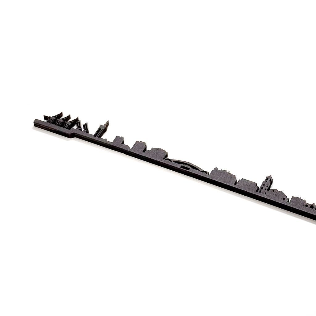 Skyline Algeciras skyline in wood - Skylinecity