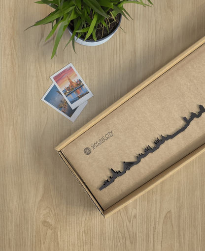 Skyline Bangkok skyline in wood - Skylinecity