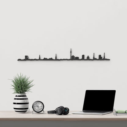 Skyline Dortmund skyline in wood - Skylinecity