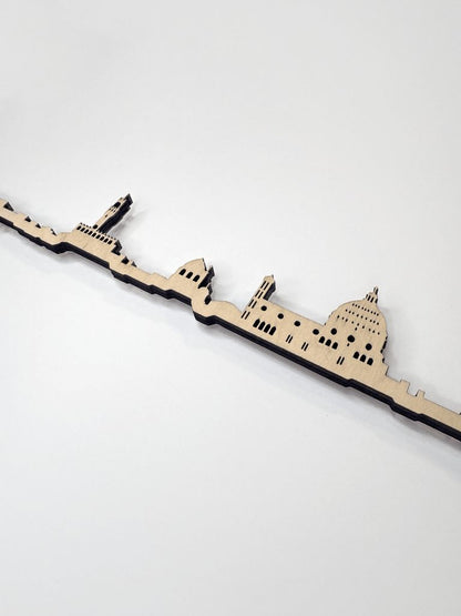Skyline Florencia skyline in wood - Skylinecity
